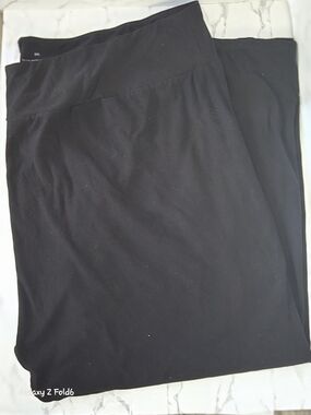Women's Plus Size Black Leggings - Classic Stretch